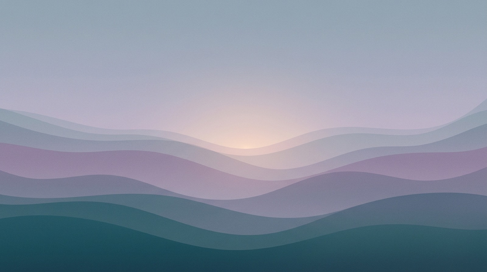 Header artwork: abstract calm coastal gradient illustration for "ADHD Medication and Therapy Together: Why Neither Works as Well Alone"