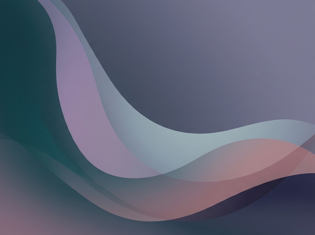 Section artwork: abstract calm coastal gradient illustration for 