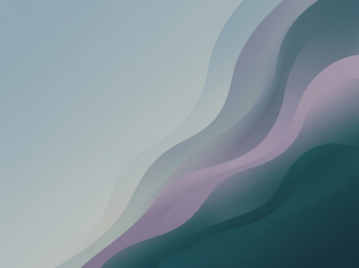 Section artwork: abstract calm coastal gradient illustration for 
