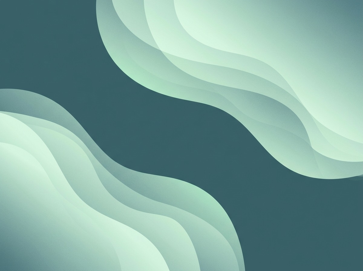Section artwork: abstract calm coastal gradient illustration for 
