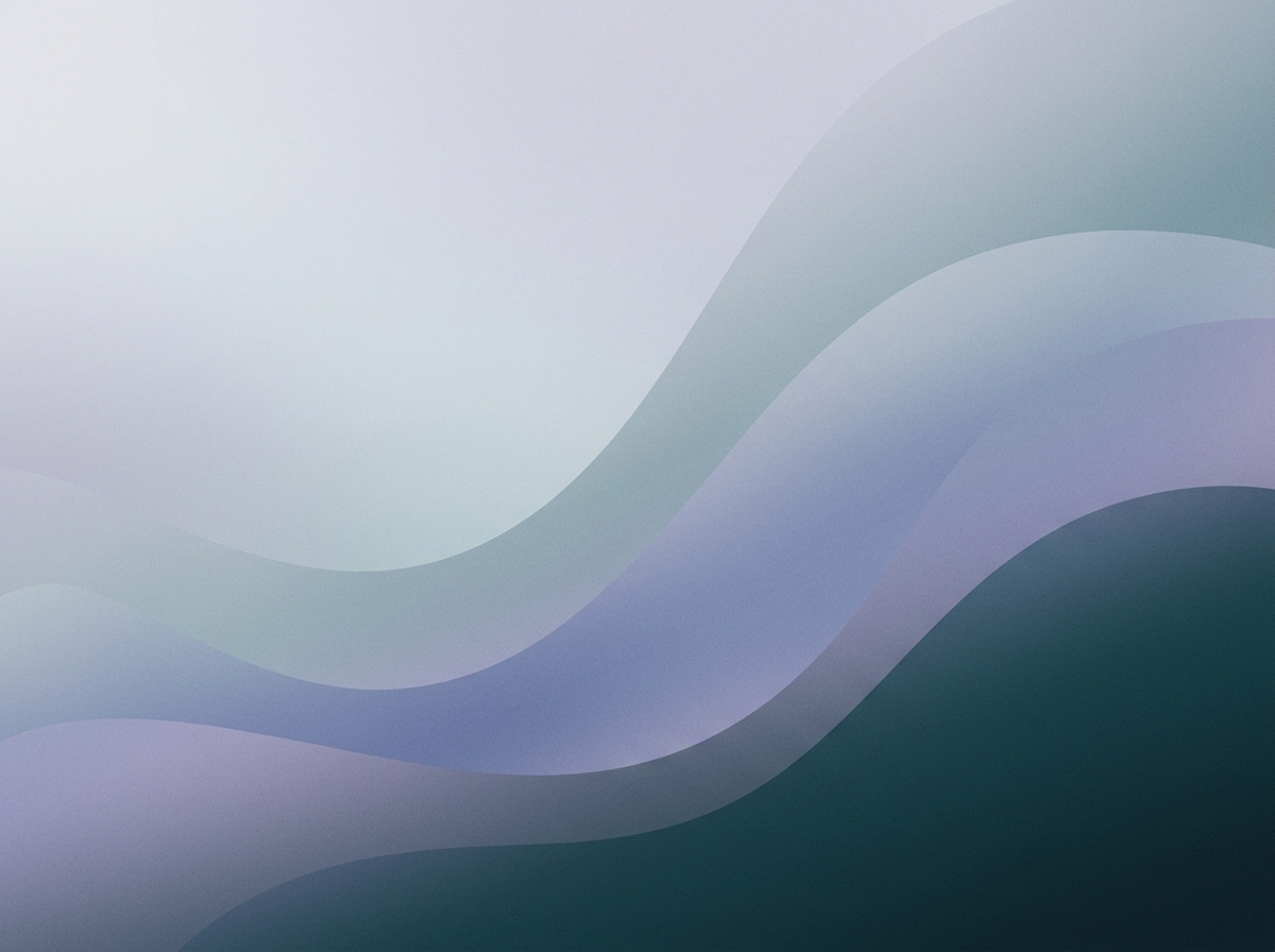 Section artwork: abstract calm coastal gradient illustration for