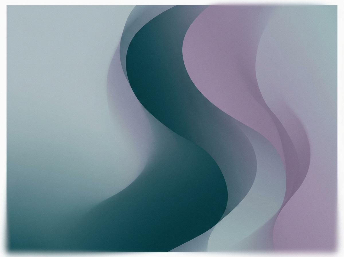 Section artwork: abstract calm coastal gradient illustration for 