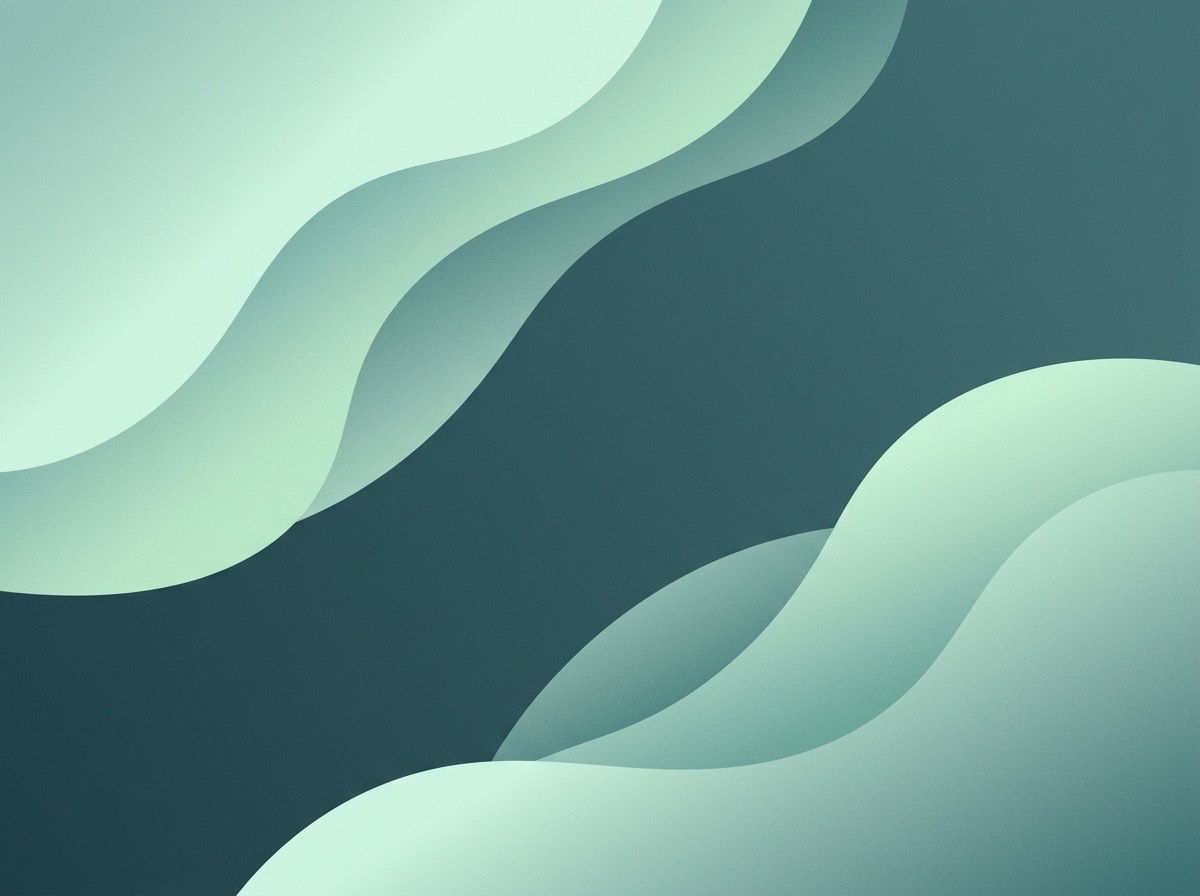Section artwork: abstract calm coastal gradient illustration for 