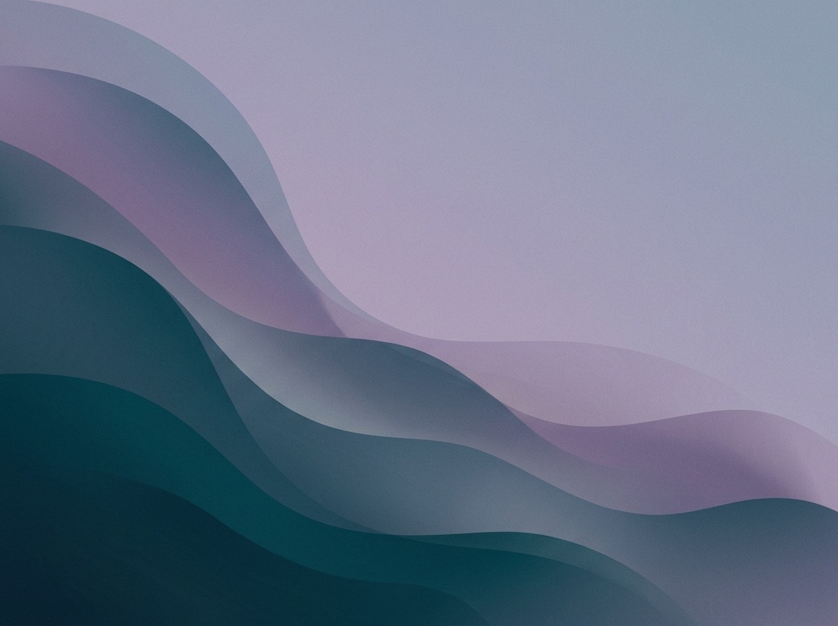 Section artwork: abstract calm coastal gradient illustration for 