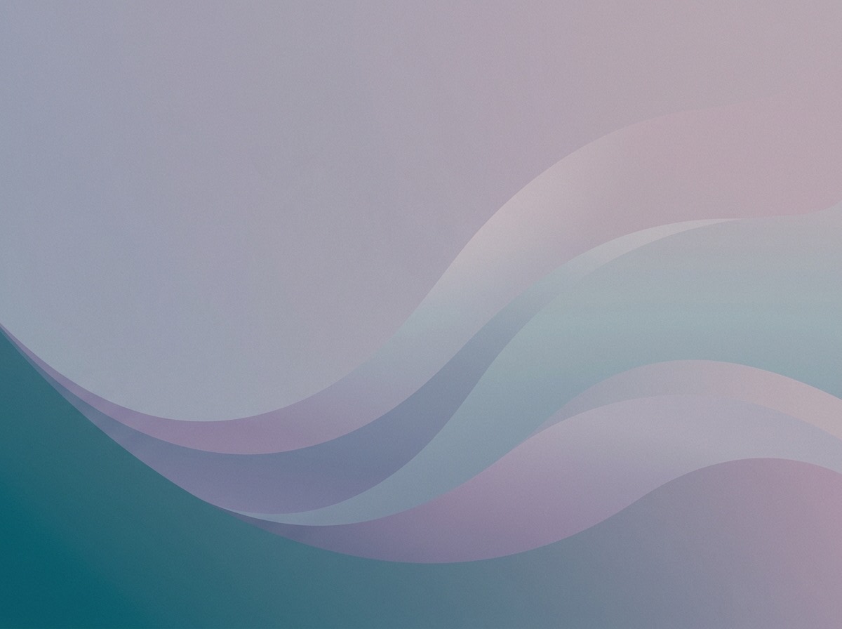 Section artwork: abstract calm coastal gradient illustration for 