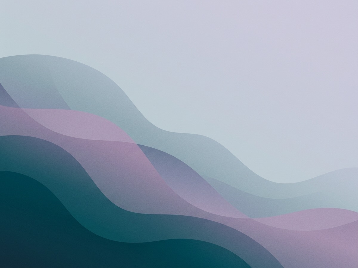 Section artwork: abstract calm coastal gradient illustration for 