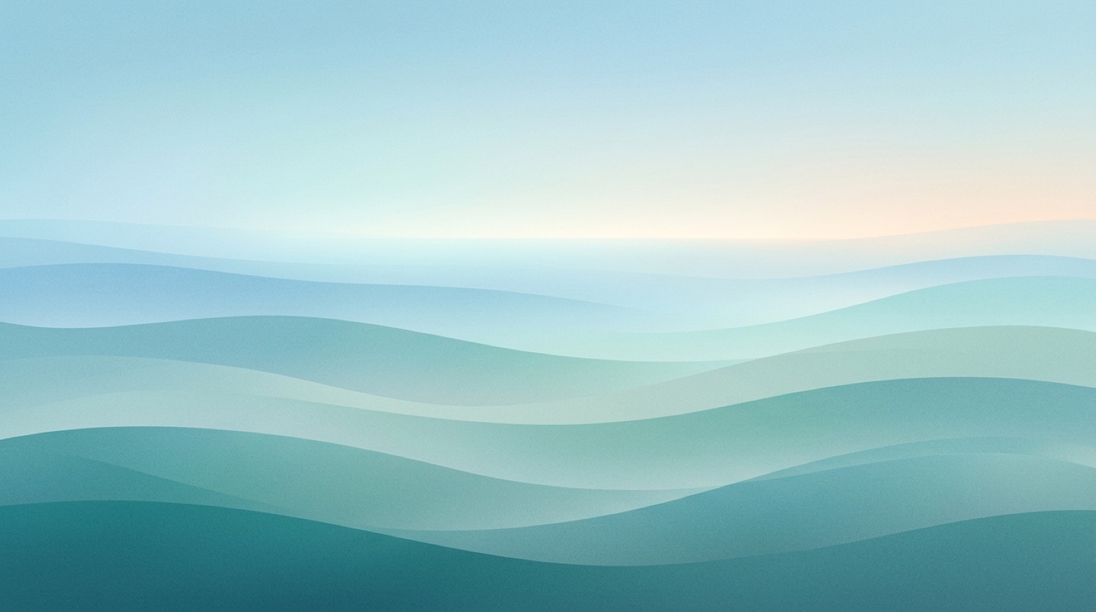 Header artwork: abstract calm coastal gradient illustration for "Group Therapy for the First Time: What to Actually Expect"