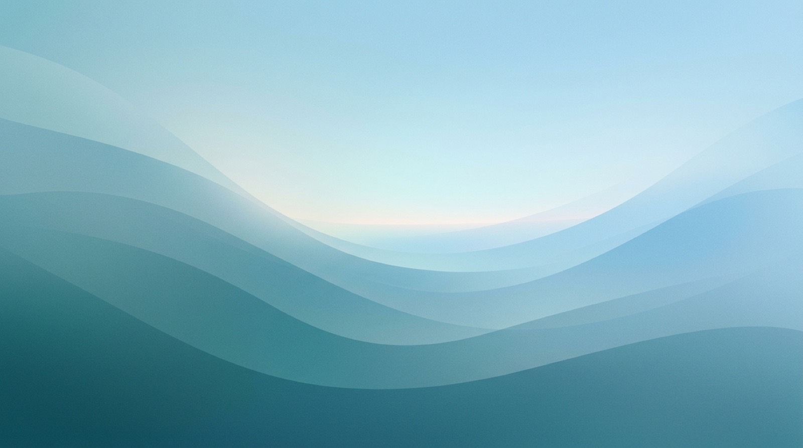 Header artwork: abstract calm coastal gradient illustration for "How Much Does PHP Cost in California With Medi-Cal?"