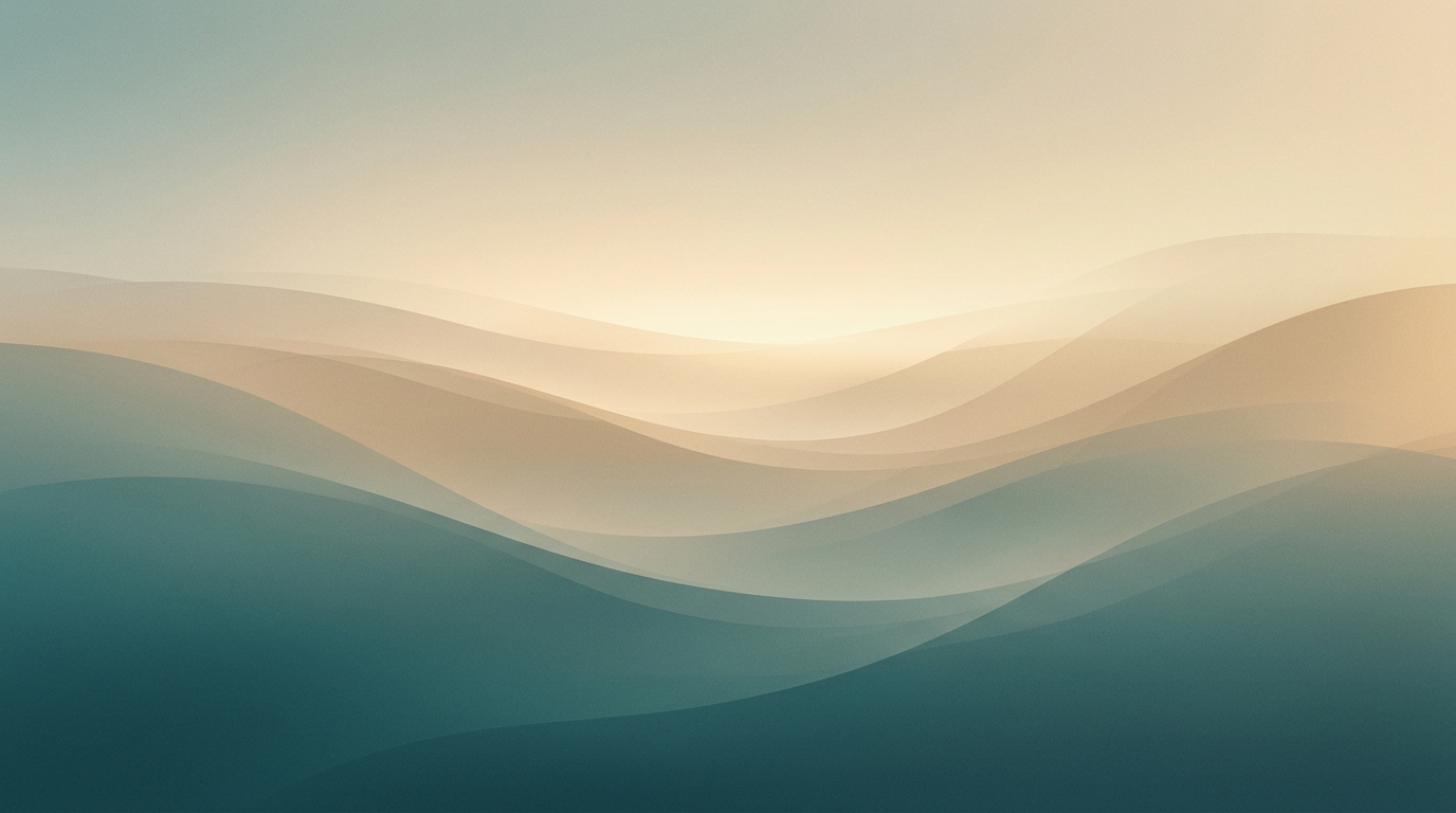 Header artwork: abstract calm coastal gradient illustration for "Medi-Cal Inpatient Mental Health in San Diego (2026 Guide)"