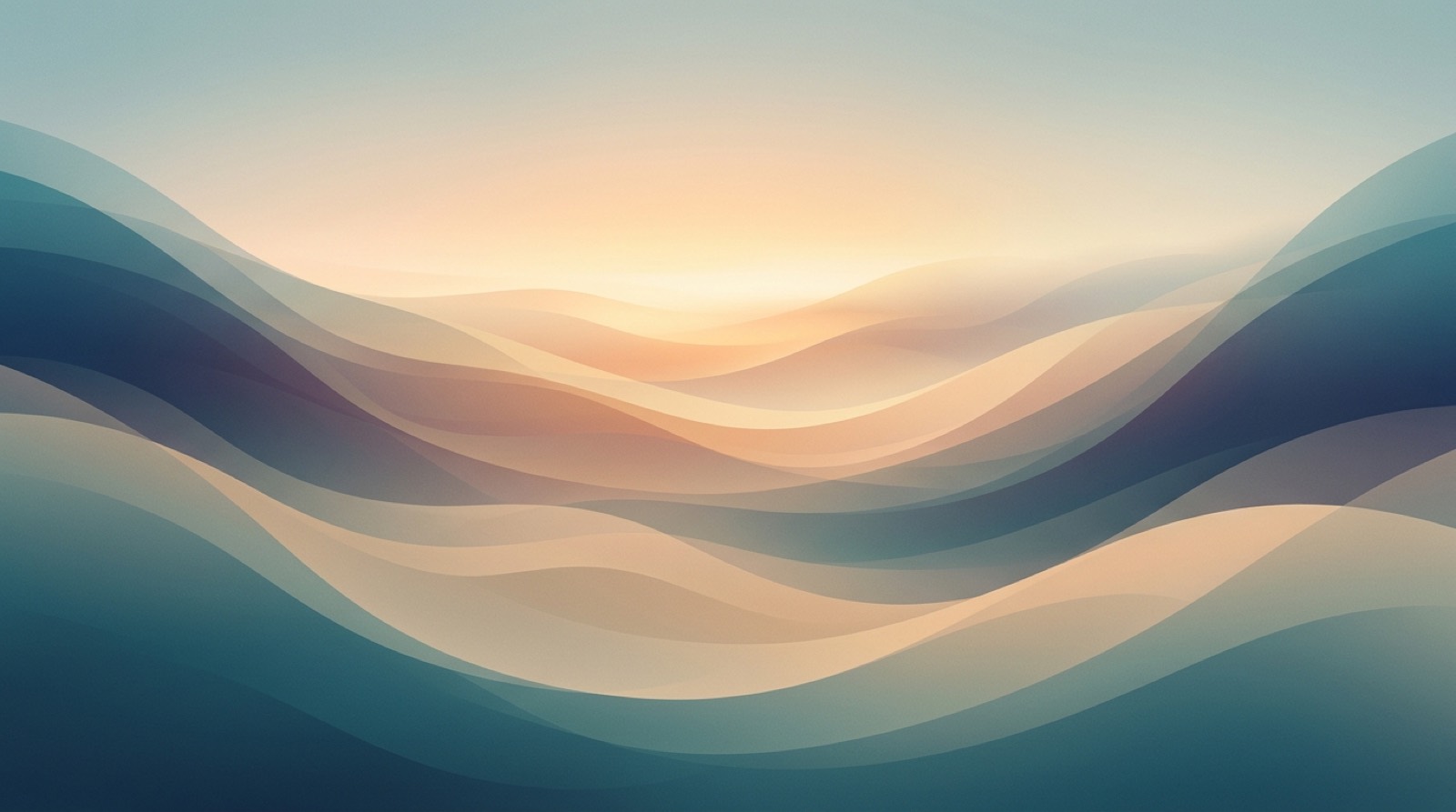 Header artwork: abstract calm coastal gradient illustration for "San Diego's 4 Medi-Cal Managed Care Plans, Explained"