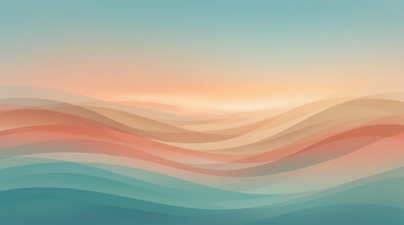 Header artwork: abstract calm coastal gradient illustration for "My Adult Son Is Struggling With His Mental Health: Where Can I Send Him in San Diego?"