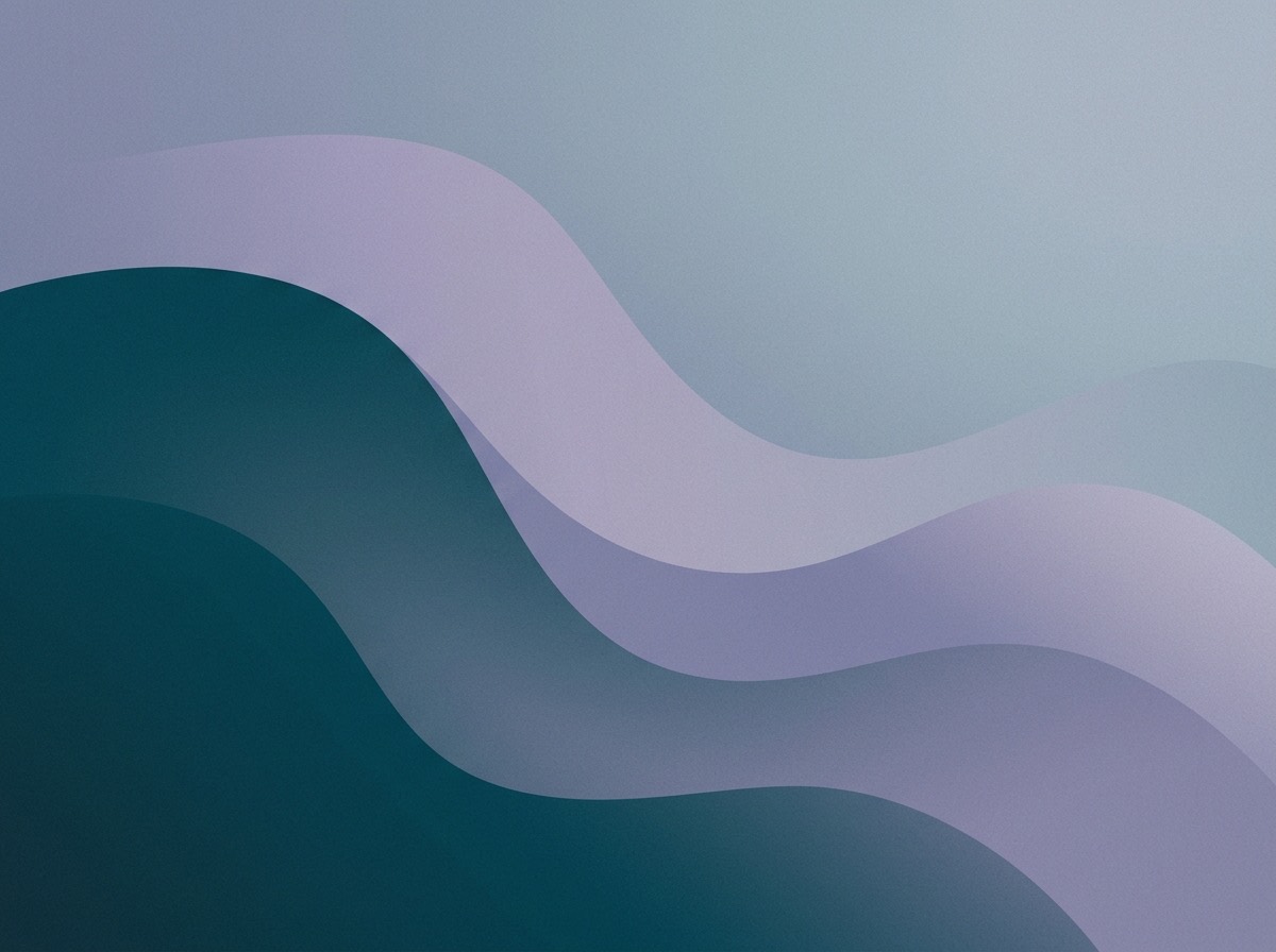 Section artwork: abstract calm coastal gradient illustration for 