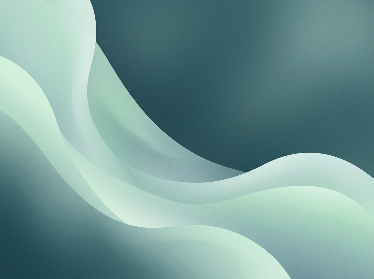 Section artwork: abstract calm coastal gradient illustration for 