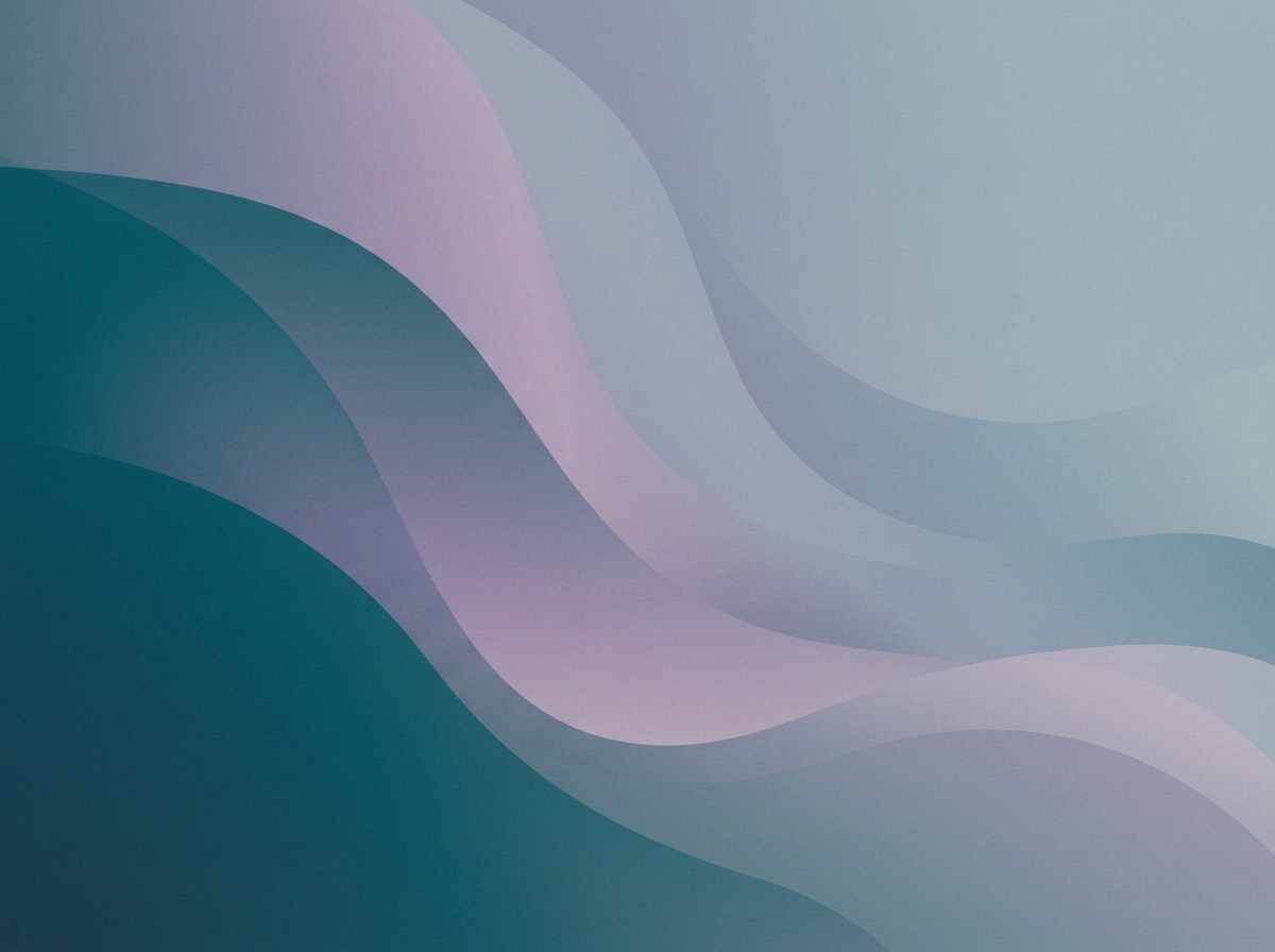 Section artwork: abstract calm coastal gradient illustration for 