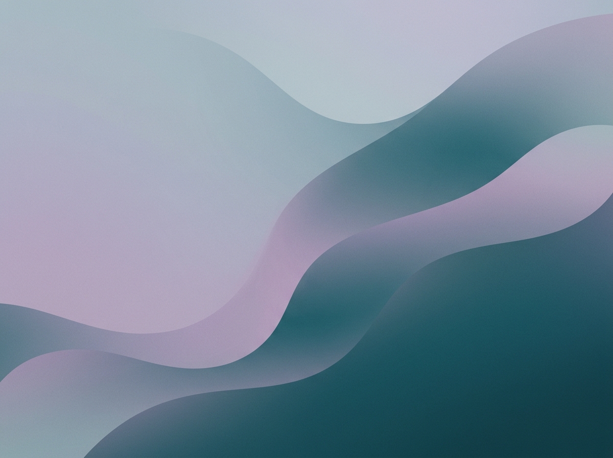Section artwork: abstract calm coastal gradient illustration for 