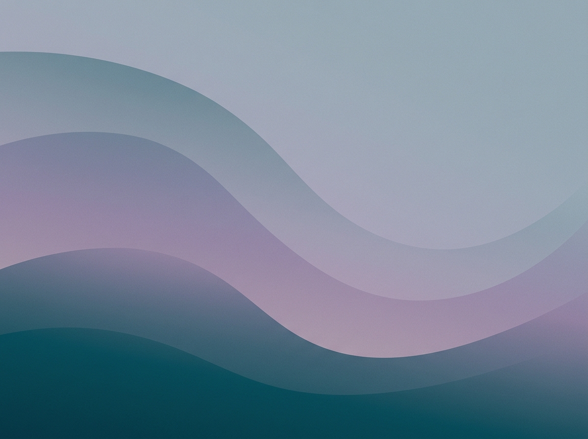 Section artwork: abstract calm coastal gradient illustration for 