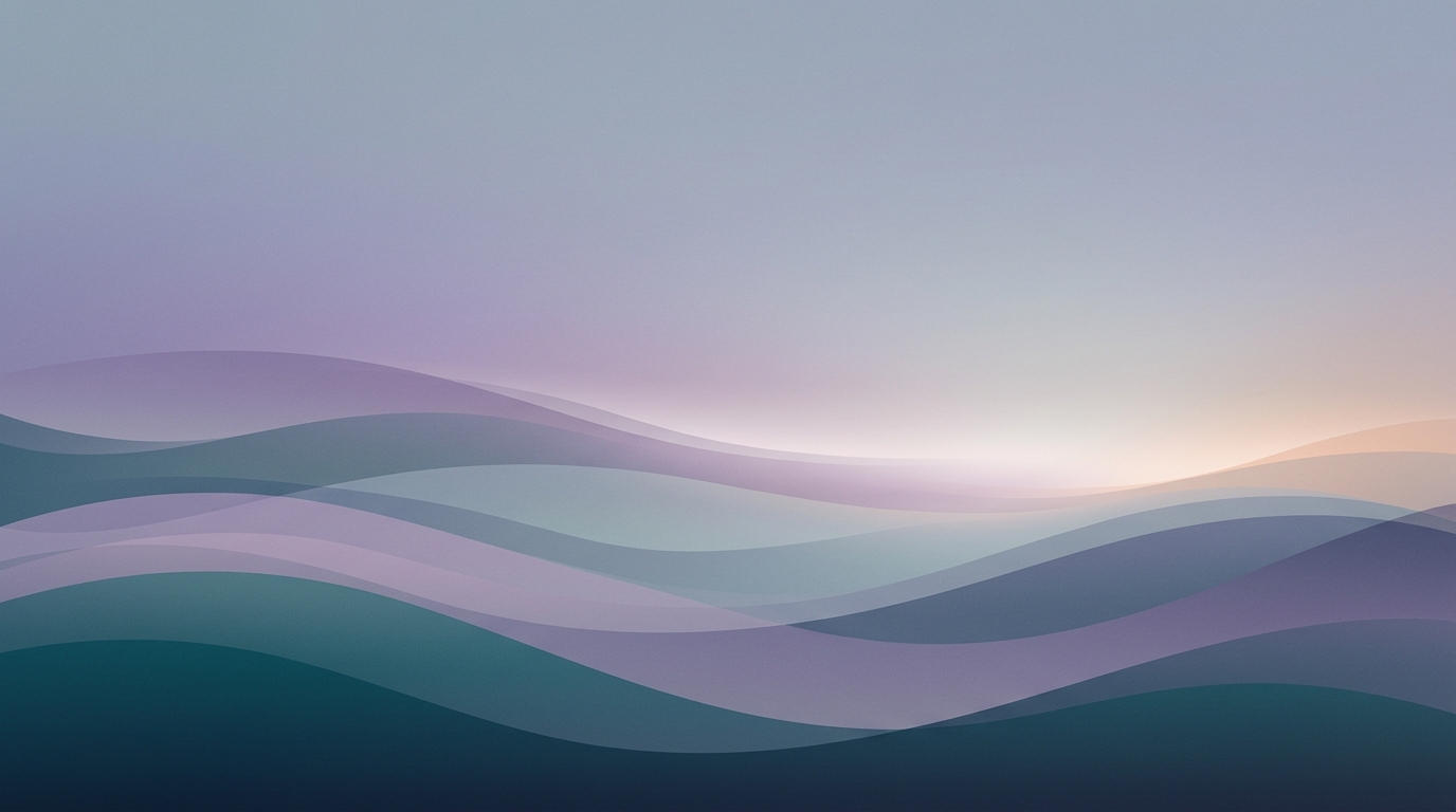 Header artwork: abstract calm coastal gradient illustration for "Severe Mental Health Treatment in San Diego (2026): Options Between the ER and Weekly Therapy"