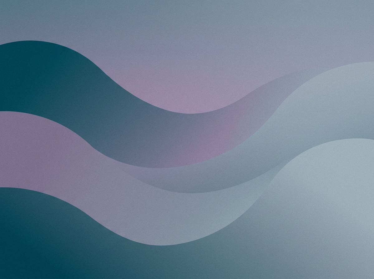 Section artwork: abstract calm coastal gradient illustration for 
