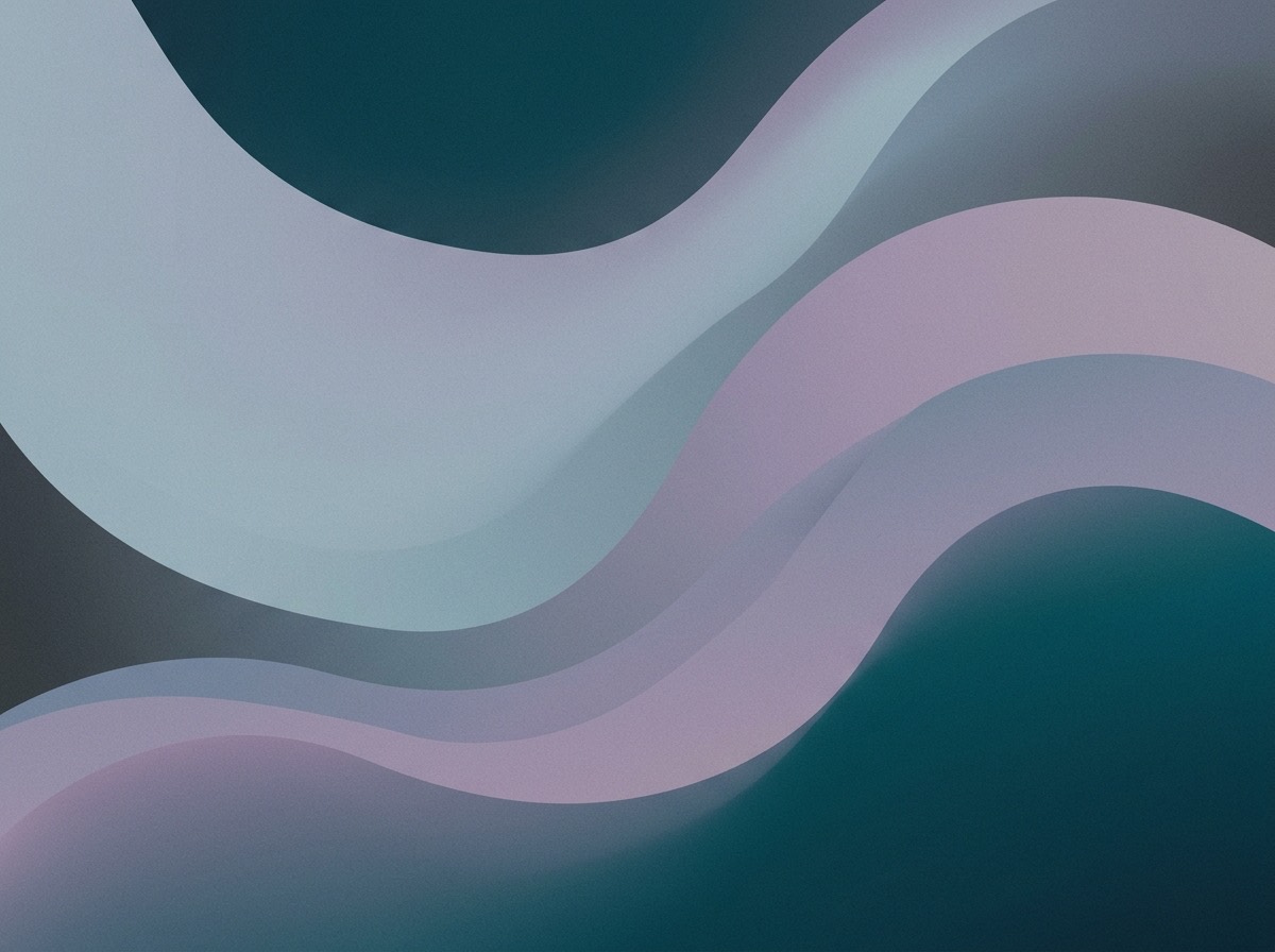 Section artwork: abstract calm coastal gradient illustration for 