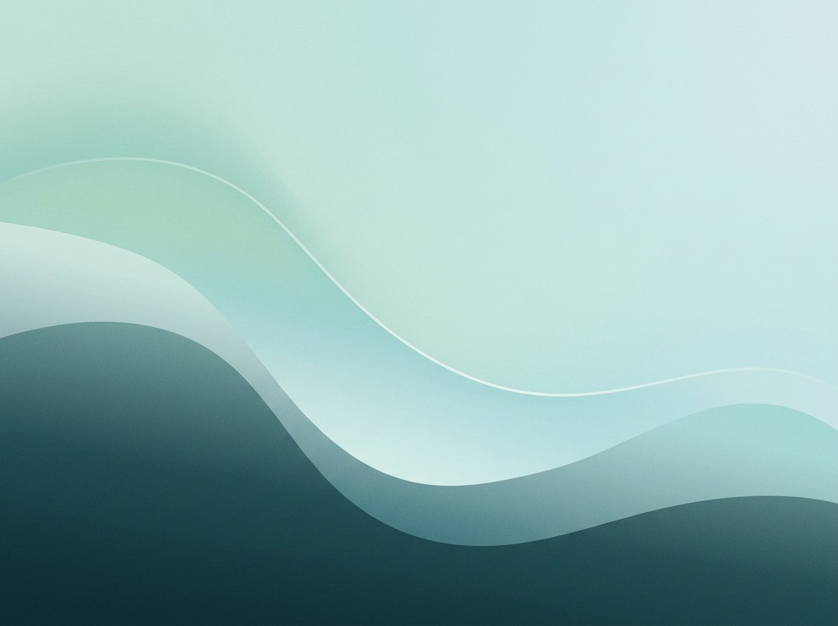Section artwork: abstract calm coastal gradient illustration for 