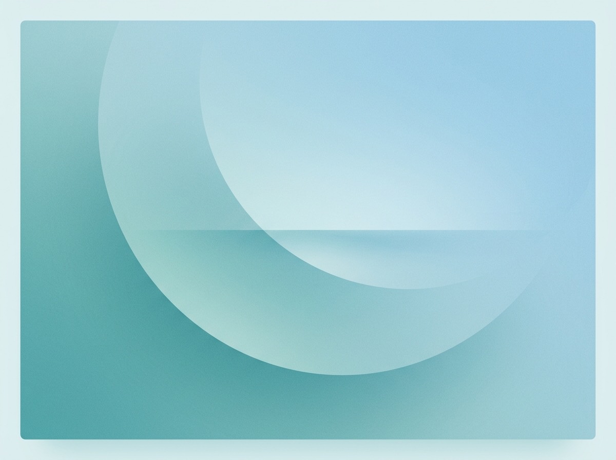 Section artwork: abstract calm coastal gradient illustration for 