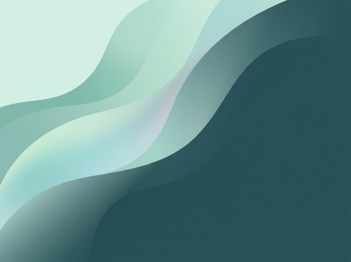 Section artwork: abstract calm coastal gradient illustration for 